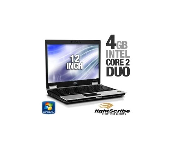  Ноутбук HP EliteBook 2530P 12 &quot;4GB RAM 160GB HDD, image 1 