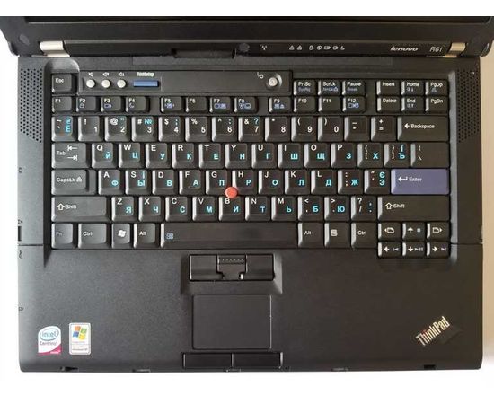  Ноутбук Lenovo ThinkPad R61 14 &quot;4GB RAM 160GB HDD, image 2 