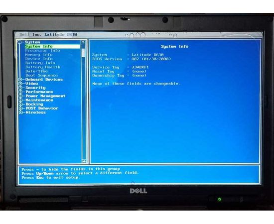  Ноутбук Dell Latitude D630 ATG 14&quot; 4GB RAM 160GB HDD, фото 2 