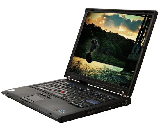  Ноутбук IBM (Lenovo) ThinkPad T60 14 &quot;ATI 3GB RAM 120GB HDD, image 1 