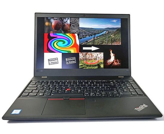  Ноутбук Lenovo ThinkPad T440p 14 &quot;HD + i5 8GB RAM 500GB HDD, image 1 