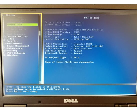  Ноутбук Dell Latitude D420 12&quot; 2GB RAM 80GB HDD, фото 10 