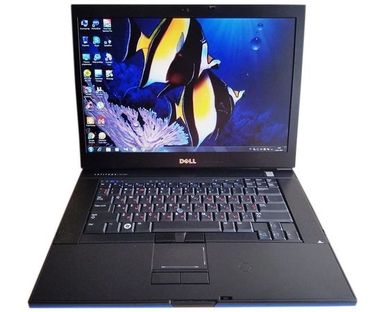  Ноутбук Dell Latitude E6500 BLUE 15 &quot;NVIDIA 4GB RAM 160GB HDD, image 1 