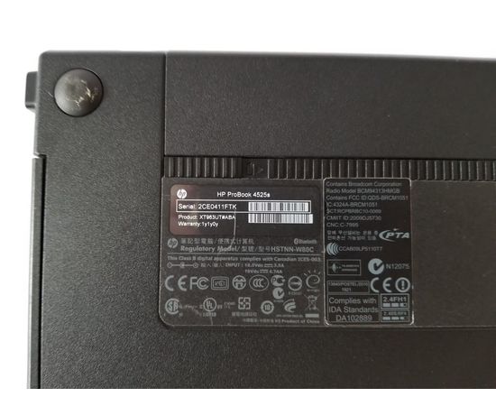  Ноутбук HP ProBook 4525s 15&quot; i5 8GB RAM 500GB HDD, фото 10 