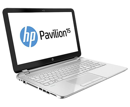  Ноутбук HP Pavilion 15-af157 15&quot; четыре ядра 8GB RAM 120GB SSD white, фото 1 