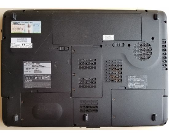 Ноутбук Toshiba Satellite P305 17 &quot;4GB RAM 160GB HDD, image 8 