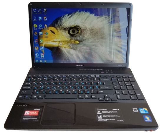  Ноутбук Sony Vaio PCG-71316L (VPC-EB42FX) 15&quot; i3 4GB RAM 250GB HDD, фото 1 