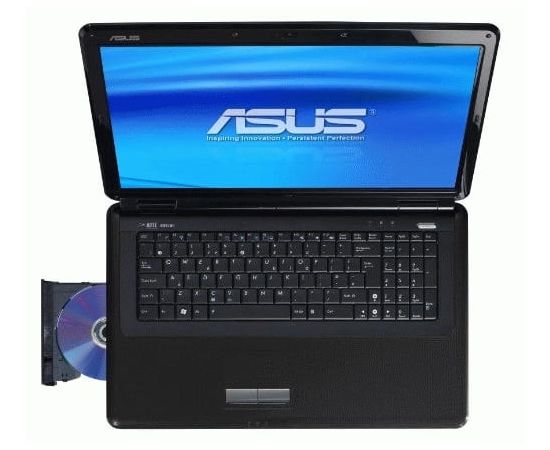  Ноутбук Asus X70IO 17 &quot;HD + 4GB RAM 500GB HDD, image 1 