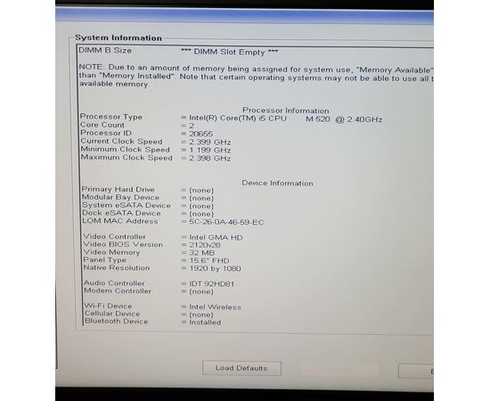  Ноутбук Dell Latitude E6510 15&quot; HD+ i7 NVIDIA 8GB RAM 320GB HDD, фото 2 