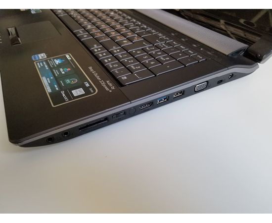  Ноутбук Asus N73SV 17&quot; HD+ i7 восемь ядер NVIDIA 8GB RAM 120GB SSD + 500GB HDD, фото 3 