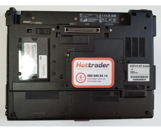  Ноутбук HP EliteBook 8530W 15&quot; HD+ NVIDIA 4GB RAM 500GB HDD, image 8 