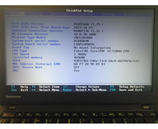  Ноутбук Lenovo ThinkPad X250 12&quot; IPS i5 4GB RAM 500GB HDD, фото 2 