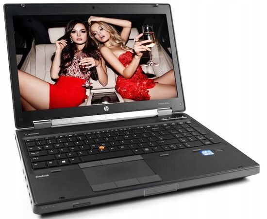  Ноутбук HP EliteBook 8570W 15&quot; HD+ i5 AMD 16GB RAM 180GB SSD WOT, фото 1 