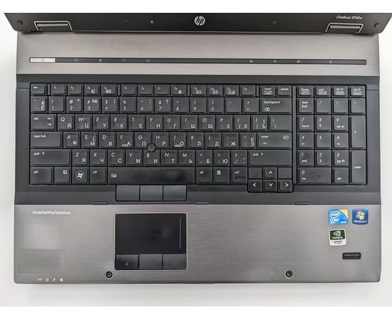  Ноутбук HP EliteBook 8740W 17&quot; i7 NVIDIA 4GB RAM без HDD WOT (на запчастини), image 4 